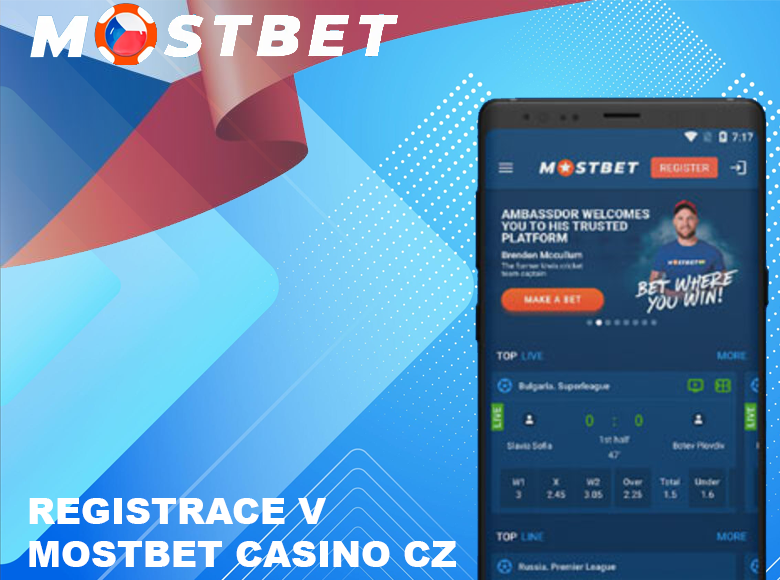 Registrace v Mostbet